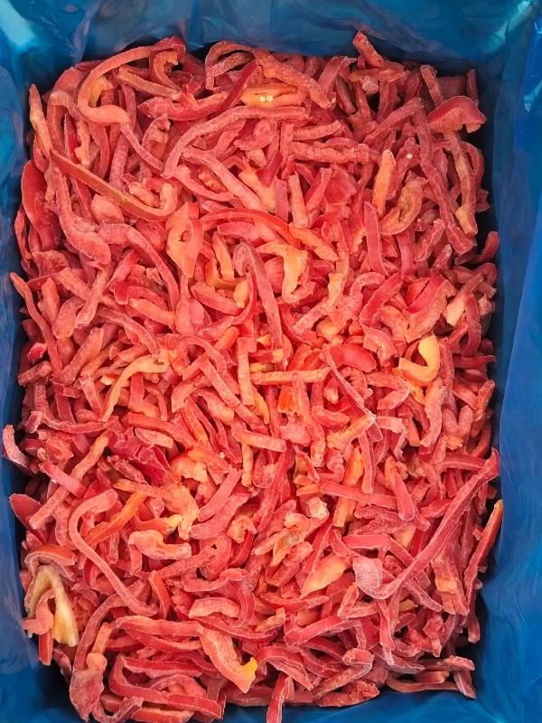 Julienne cut pepper lQF (Red, yellow and green)